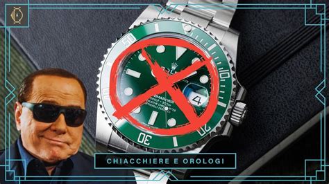 perché berlusconi non indossava i rolex